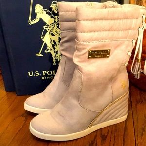 Polo Dania Wedge Boots